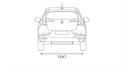 Captur R.S. Line E-Tech Hybrid - dimensions