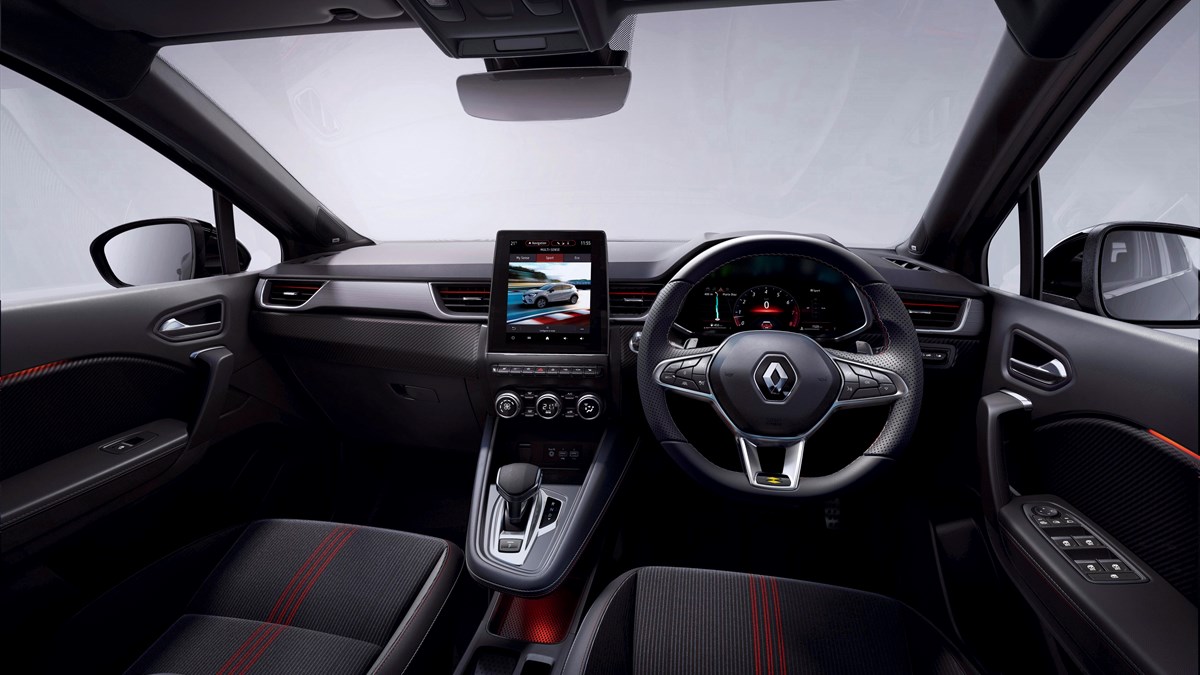 Renault Captur E-TECH Hybrid - interior view