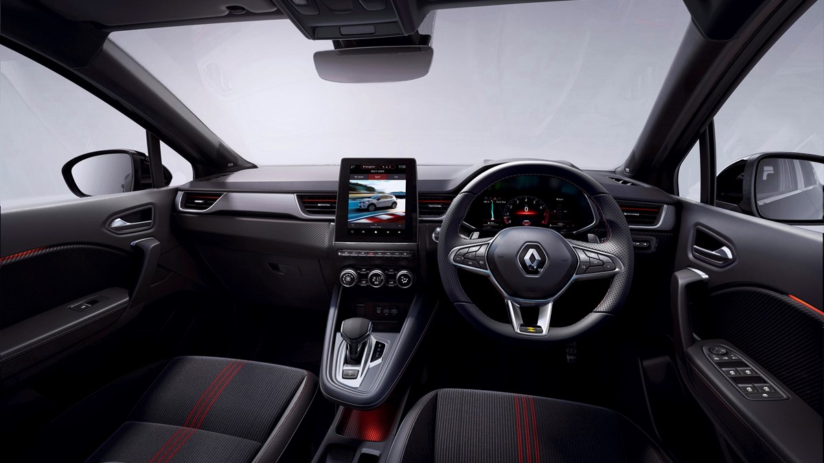 Captur R.S. Line E-Tech hybrid - interior
