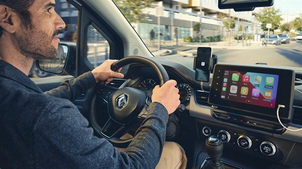 Renault Kangoo Van E-Tech 100% electric - easylink multimedia system