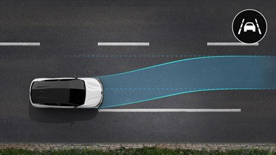 Renault Megane E-Tech 100% electric - active lane keeping assist system