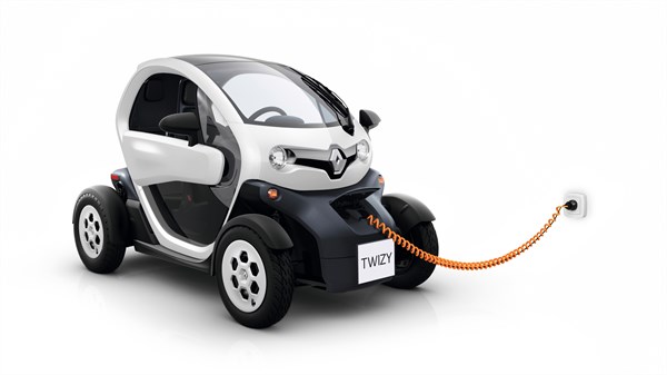 Renault Twizy Cargo charging
