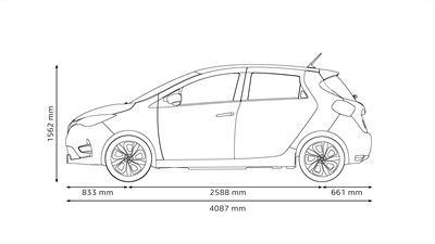 New Zoe dimensions