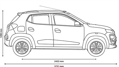 Renault Kwid dimensions