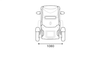 Renault Twizy dimensions